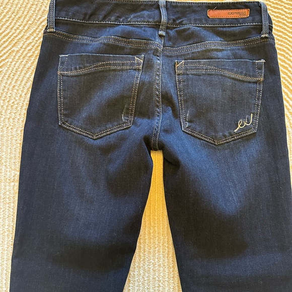 Express Dark Blue Stella low rise skinny Jean - Picture 9 of 12